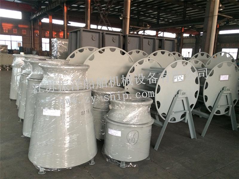 DIN81907羊角滚轮导缆器